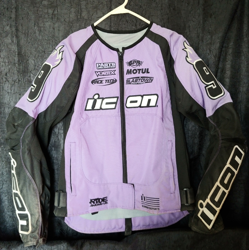 Icon Merc Stage 2 Textile Riding Jacket